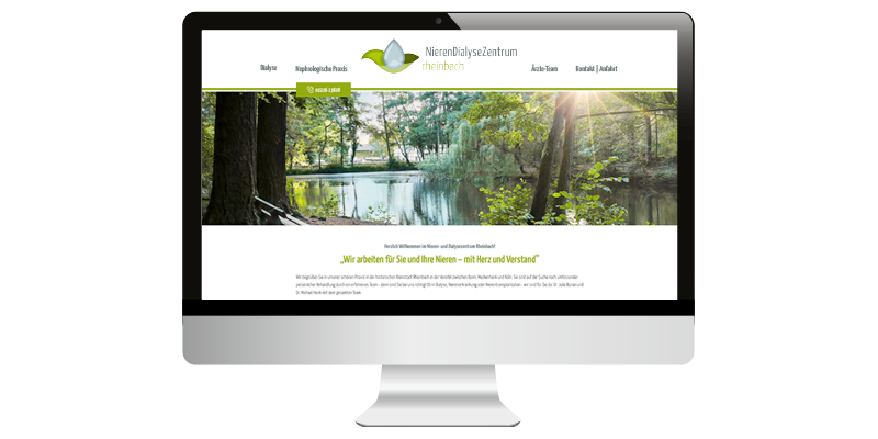 Website NierenDialyseZentrum